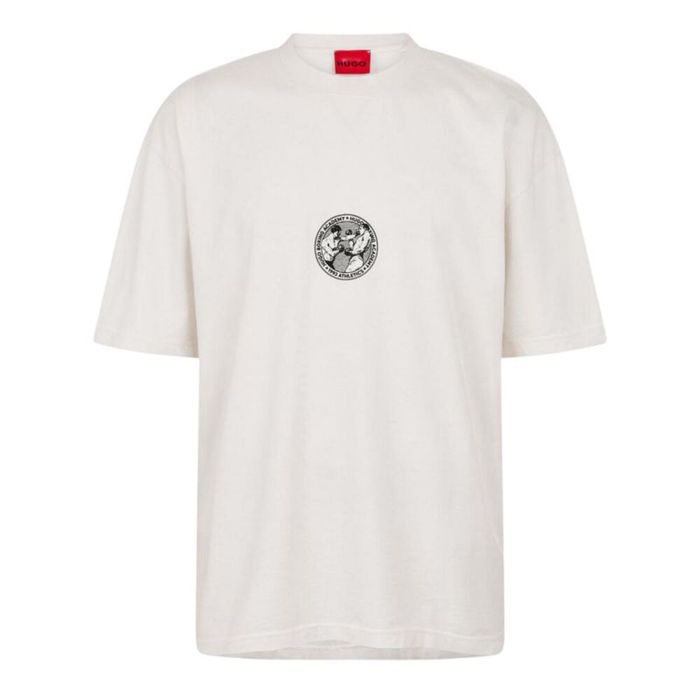 Hugo Unisex Adult Dwresto T-Shirt / Natural